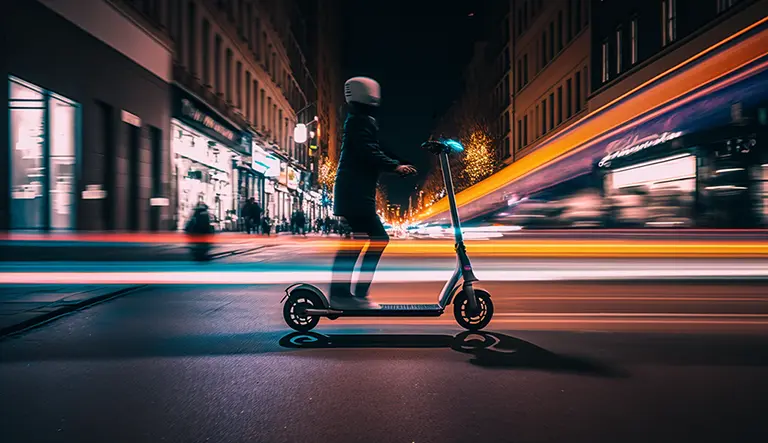 e-scooter street